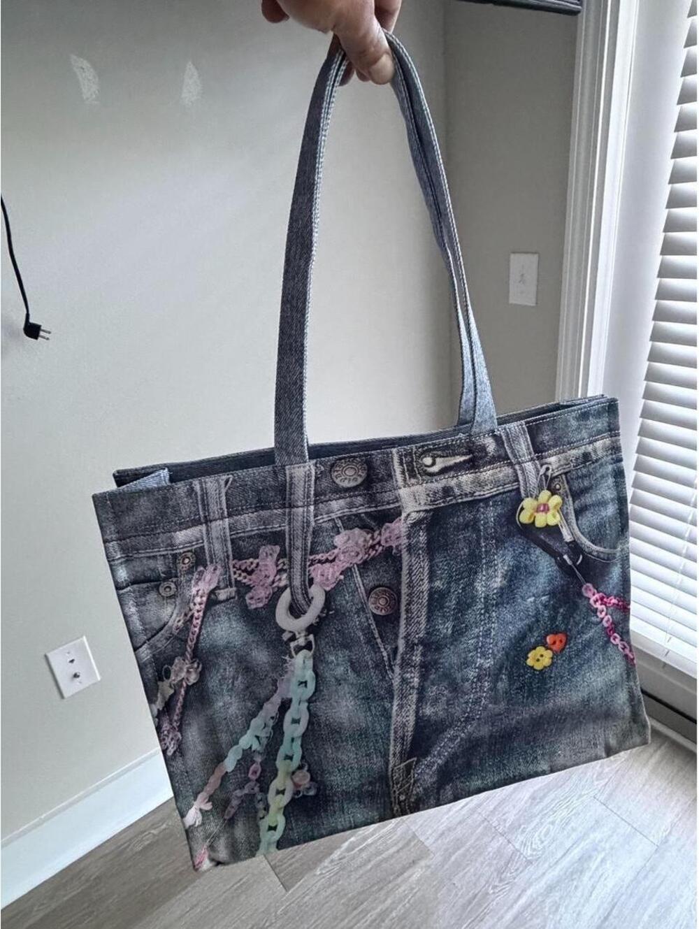 Acne Studios Women's Multi and Blue Bag